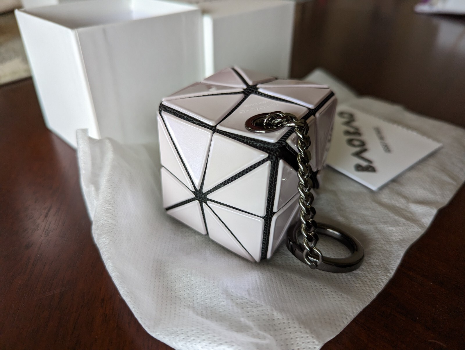 BAOBAO ISSEY MIYAKE バオバオ キューブ キーホルダー BAO BAO ISSEY MIYAKE CUBE KEY RING キューブキーホルダー