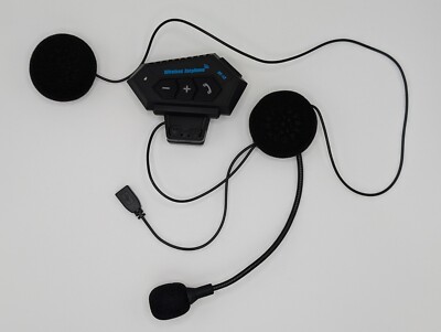 Bluetooth Motorcycle Wireless Helmet Headset Headphone Speaker Hands-Free BT-12