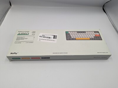 NUPHY AIR60 Wireless Mechanical Keyboard RGB Low Profile Brown Switches