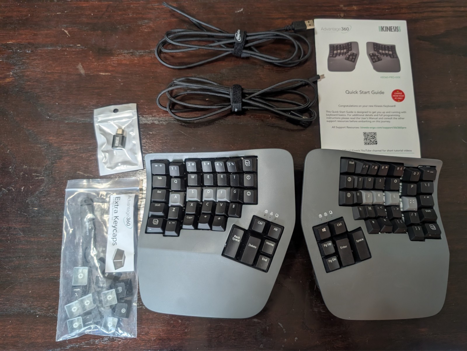 【新品未使用】Kinesis Advantage 360 KB360-PRO Amazon.com: KINESIS Advantage360 Professional Split