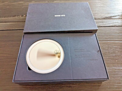 MINE MIRS Smart Lighted Compact Mirror with Lights, Dimmable Brightness and Colo