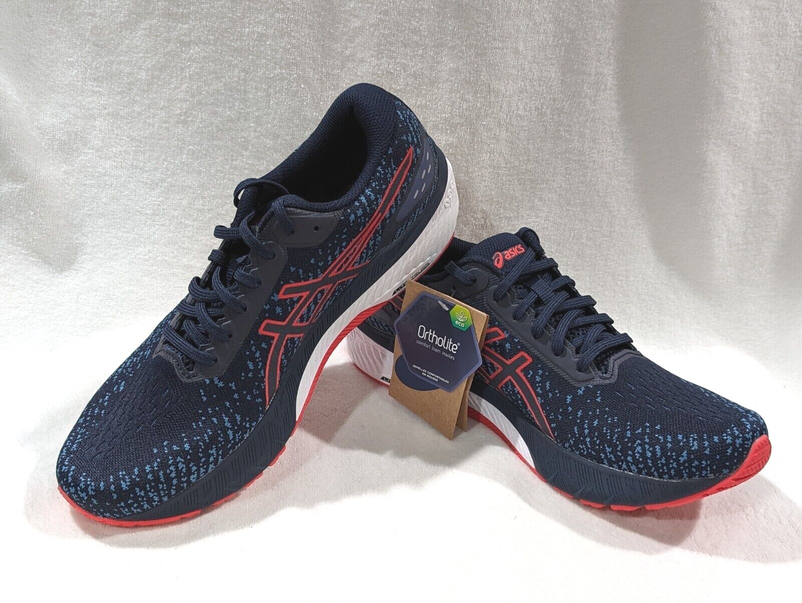Asics Men's GEL-GLYDE 4 Midnight/E-Red Running Shoes-Asst Asics Men's GEL-GLYDE 4 Midnight/E-Red Running Shoes-Asst