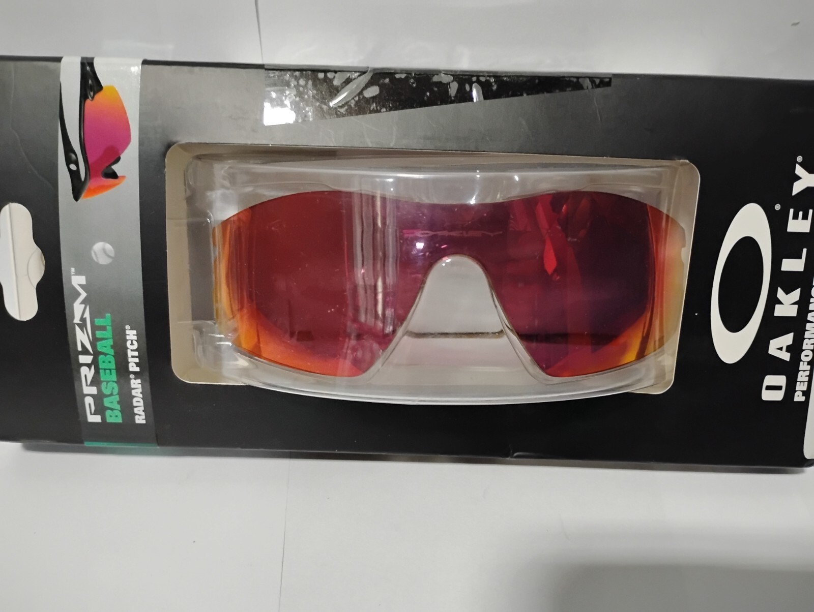 OAKLEY　フライトジャケット　Prizmレンズ  USA MADE Oakley Flight Jacket™ Replacement Lenses - Prizm Sapphire