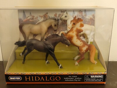 Breyer Hildago No. 10303 Stablemates Arabian Adventure Playset NIB 