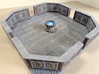 Realm of the Mountain King (Dwarven) [78] painted magnetic terrain tiles