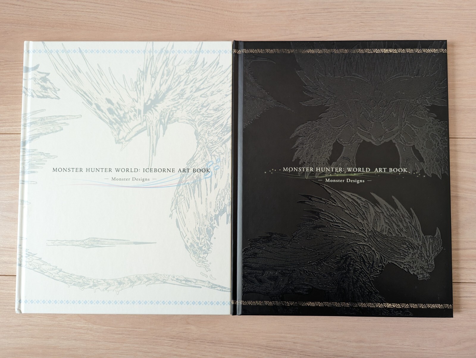 MONSTER HUNTER: ICEBORNE アートワークセット MONSTER HUNTER WORLD & ICEBORNE ART BOOK SET Monster Designs