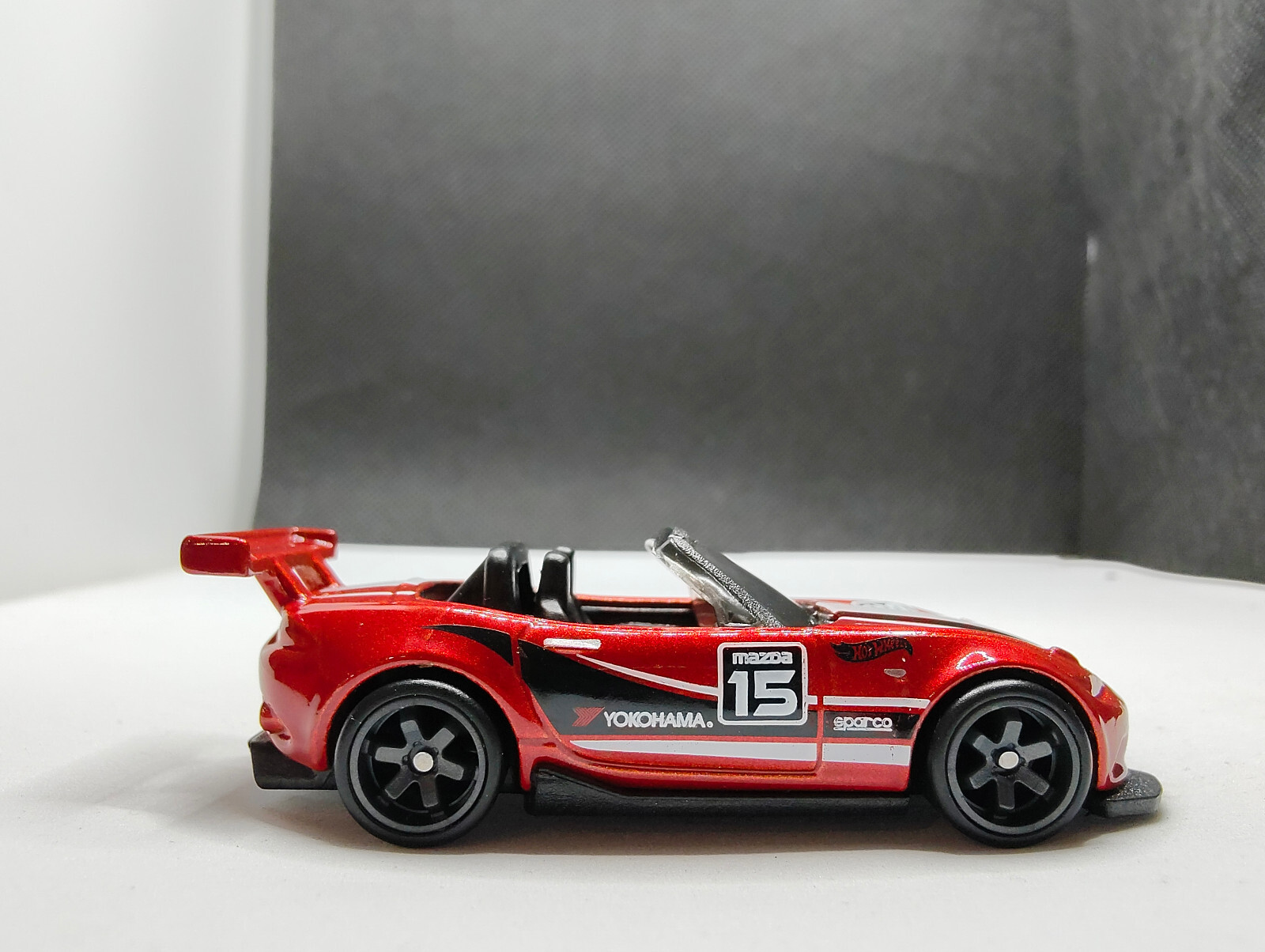 2025 HOT WHEELS PROTOTYPE FACTORY TEST RUN Red '15 Mazda MX