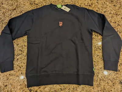 Huf Unisex Megablast Crewneck Navy PF00535 size M