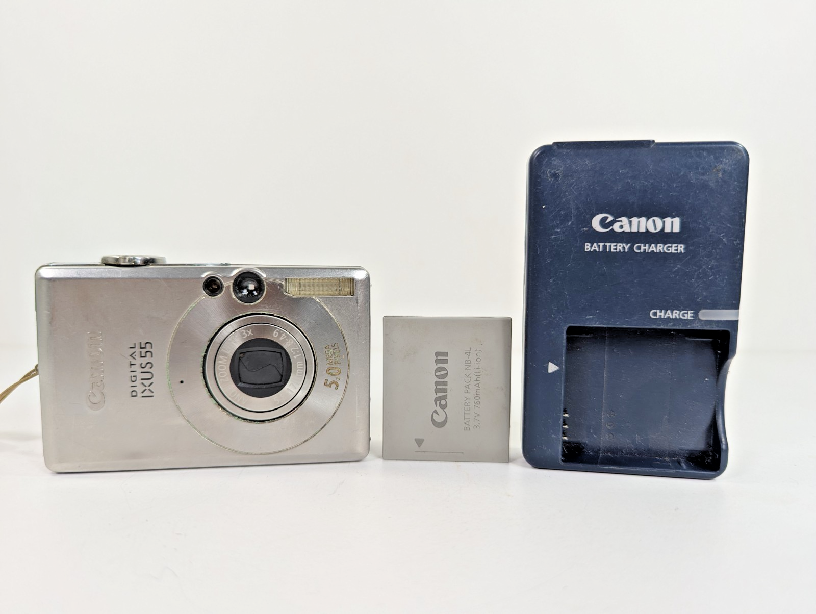Canon Digital IXUS 55 5.0MP Digital Camera | eBay