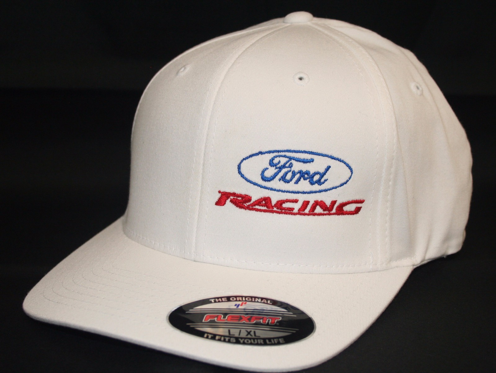 Ford Racing hat cap fitted flexfit curved bill S/M L/XL XL/XXL 2