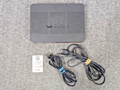 Wally Dish Network Satellite Receiver with Dish Card, Power Adaptor & HDMI Cable