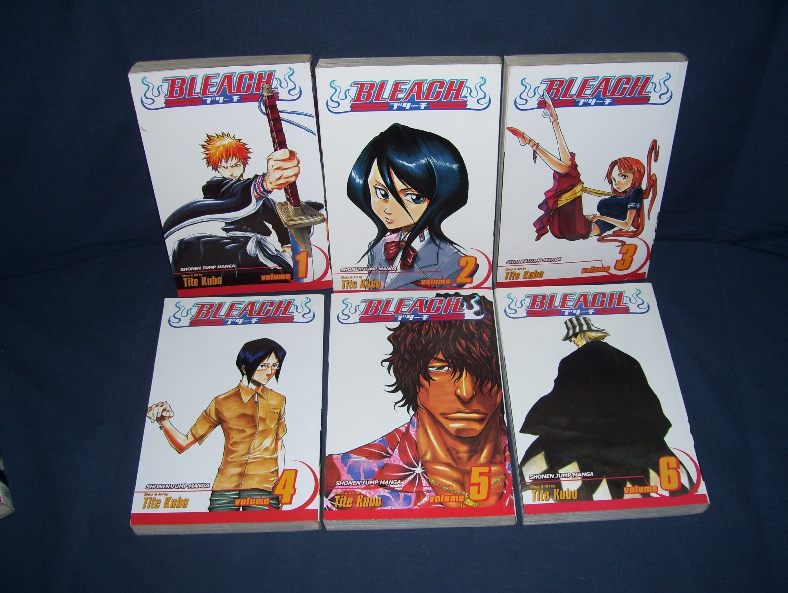 Bleach Vol. 1-6 Viz Media Tite Kubo Used SC 6 Book Lot | eBay