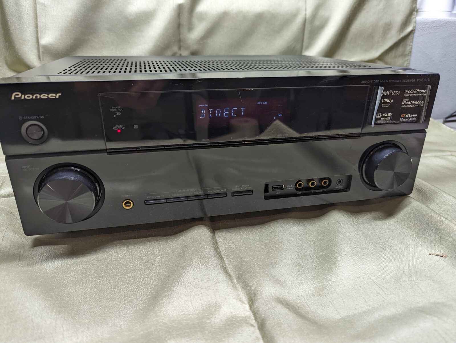 Pioneer VSX-820-K 5.1-Channel HDTV Home Theater AV Receiver Pioneer VSX-820-K 5.1-Channel HDTV Home Theater AV Receiver