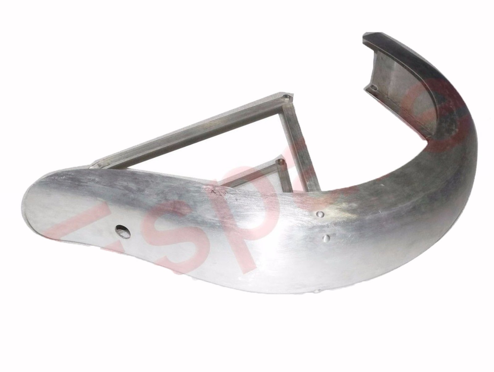 New Indian Chief Sports Scout 1940 Raw Steel Rear Fender Mudguard Unit 