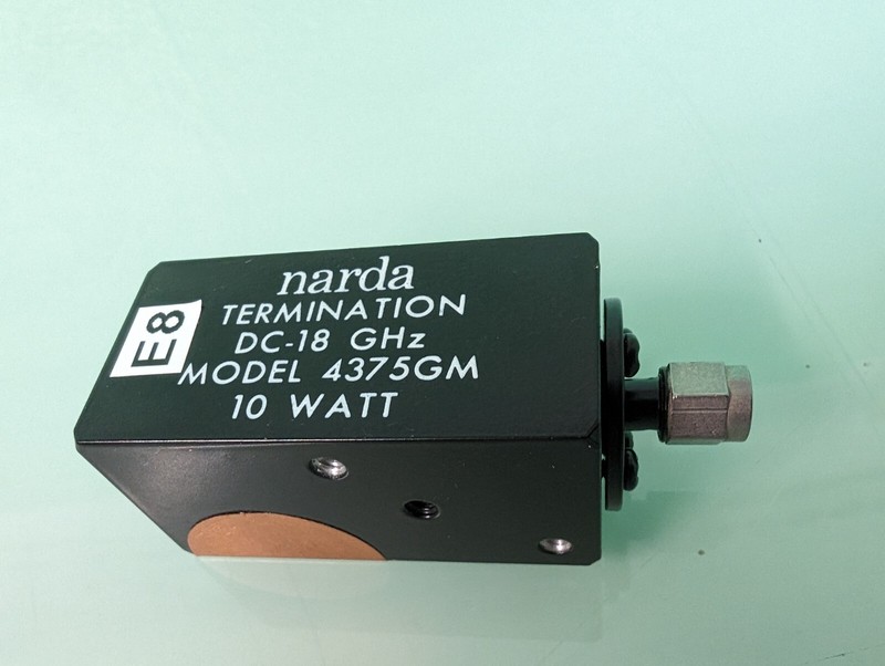 Dummy Load Ersatzlast Coaxial Termination, Narda 4375gm Dc-18 Ghz 10w Sma(M)