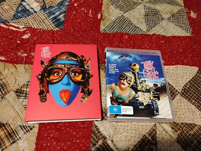 Open Never Played TANK GIRL blu-ray Slipcover Action Comic Umbrella Poster