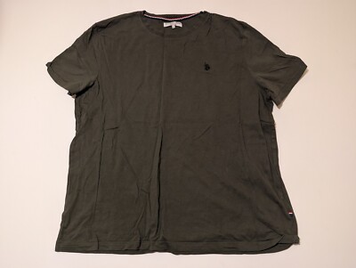 US Polo Assn Mens Green Size XXL Short Sleeve T Shirt
