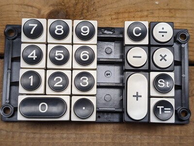 Vintage Calculator Electronics Computer Keypad Part