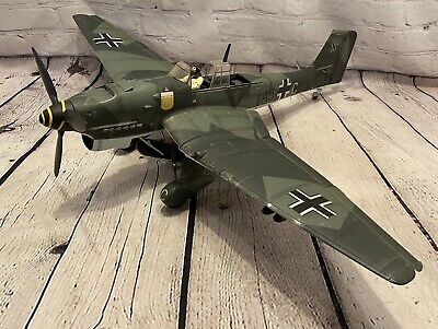 21st Century Toys Junkers JU-87 Stuka Dive Bomber 1/18 scale  *Read*