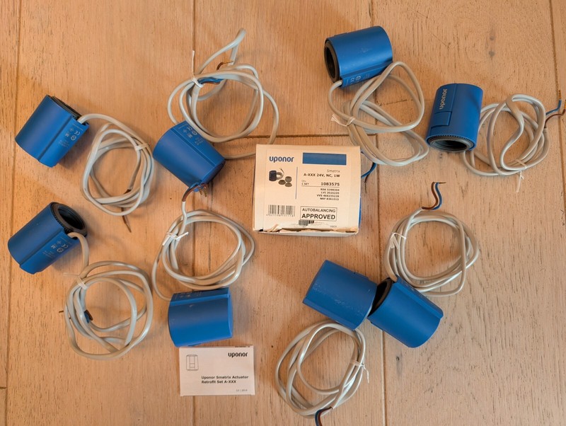 Uponor Thermischer Stellantrieb, 24v Thermoantrieb, A-Xxx 24v, Nc, 1w, 1083575