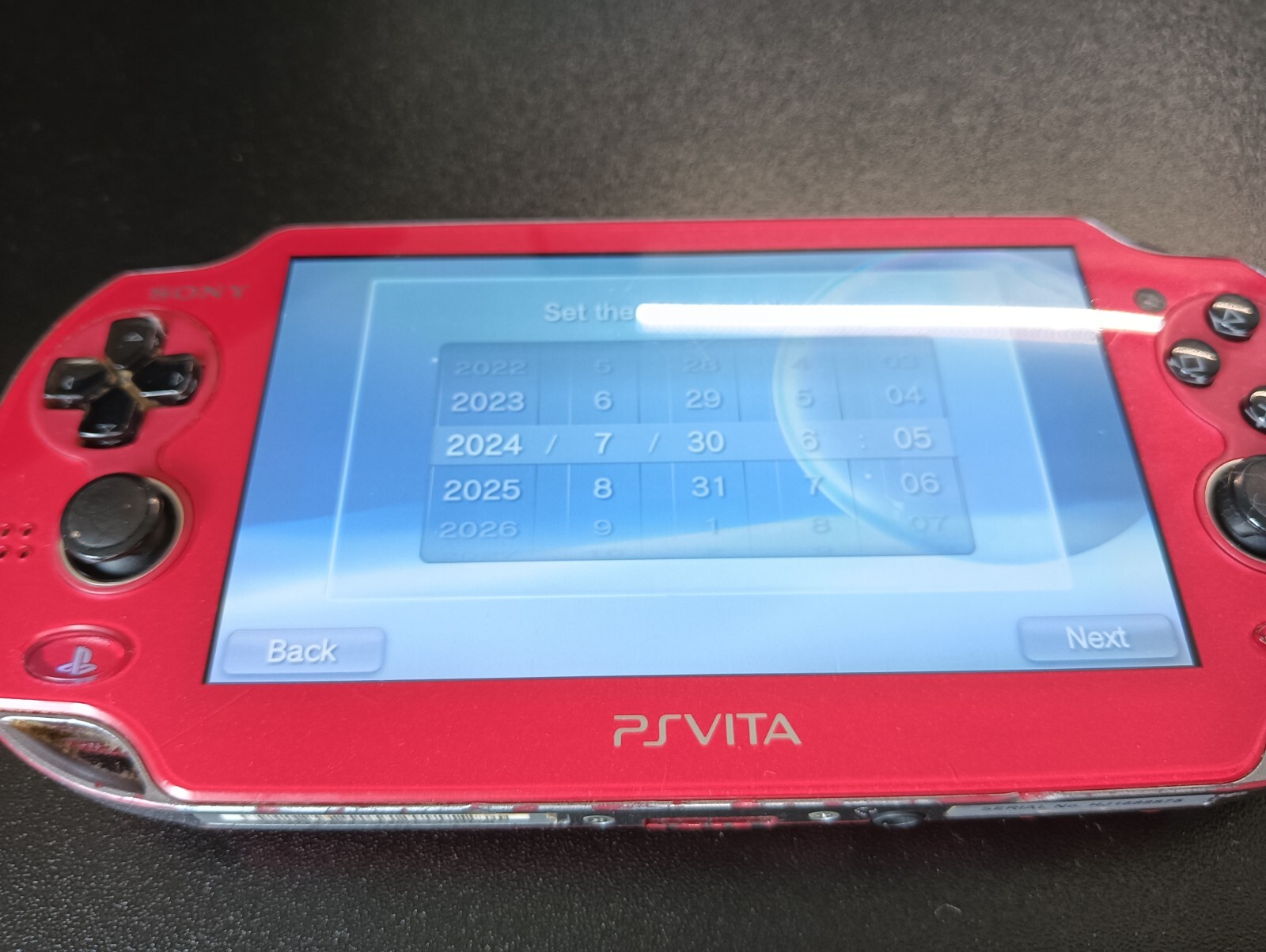 PlayStation Vita - 【美品】SONY PlayStationVITA PCH-1000 ZA03 USED PS Playstation vita Wi-Fi model Cosmic Red PCH-1000