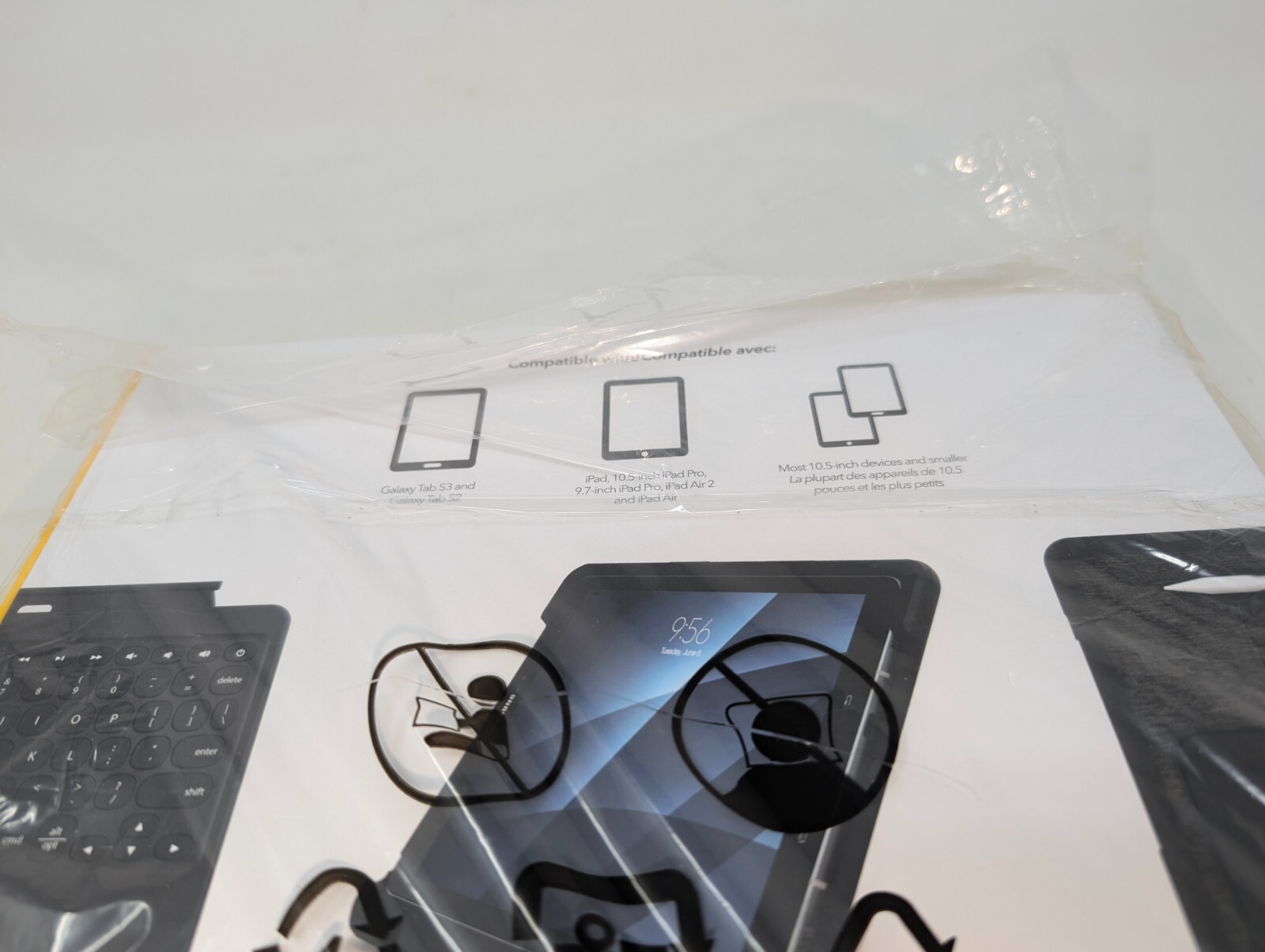 ZAGG - Nomad Book Keyboard Folio Case for Most Tablets Up To 10.5" - 9.7"  (182)