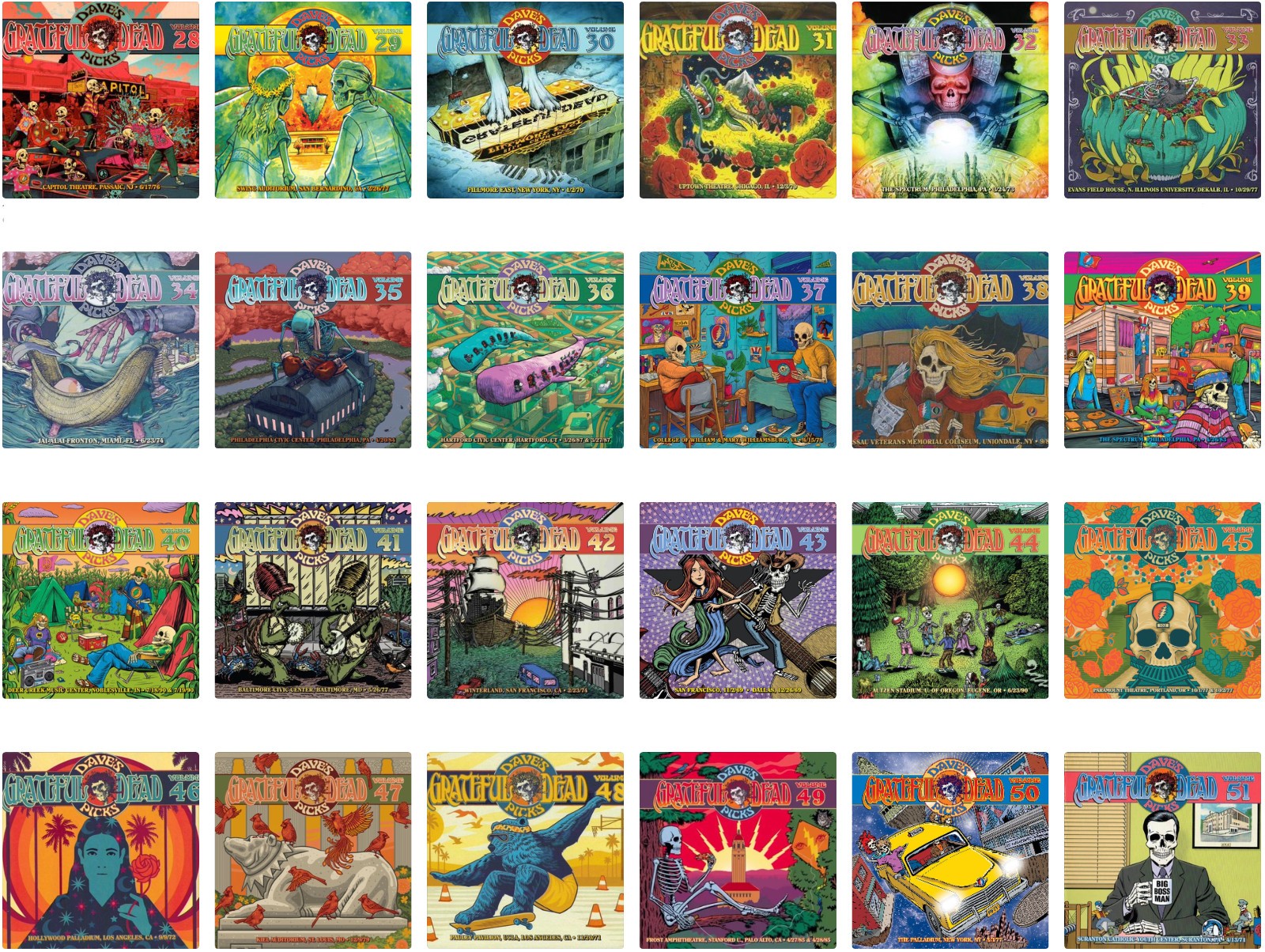 洋楽 Grateful Dead - Dave's Picks Volume 55 Grateful Dead Dave's Picks Volume 55 ⑤ - メルカリ