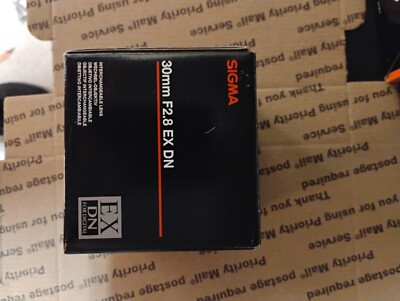 【Mint in Box】Sigma 30mm F2.8 EX DN MFT From Japan #2401