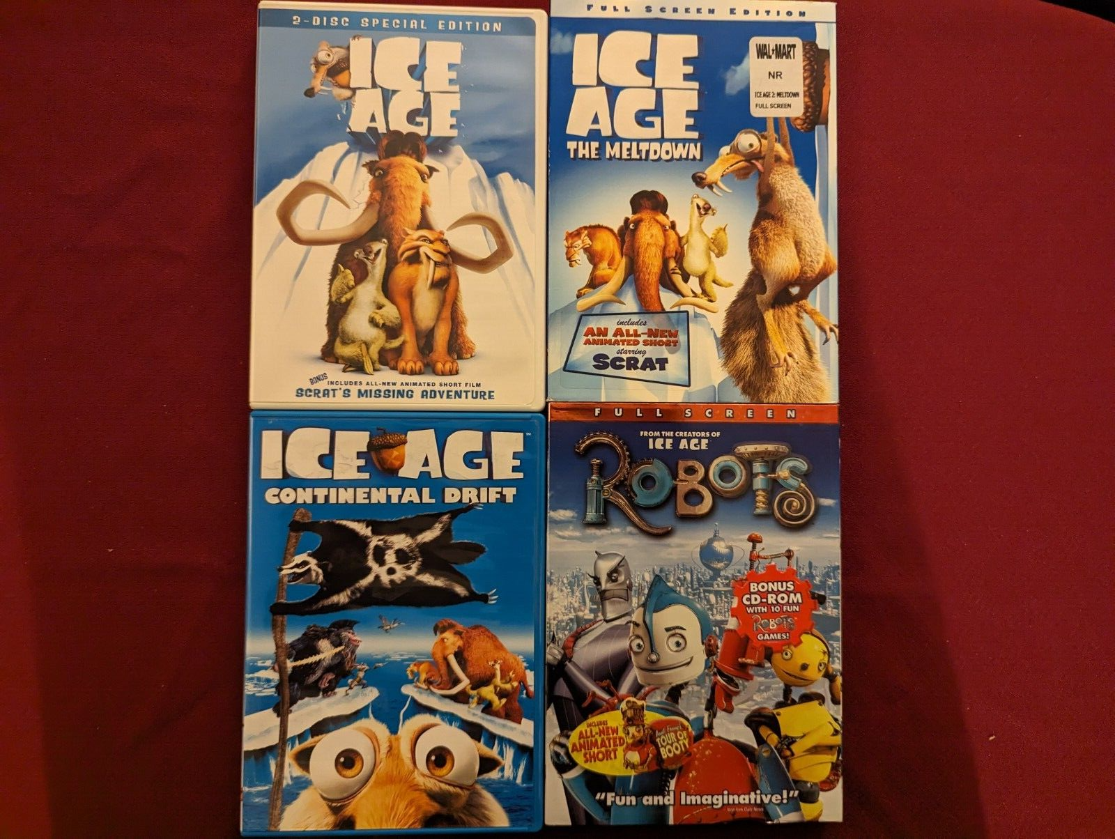 Vairous Blue Sky Studios Movies (DVD) | eBay