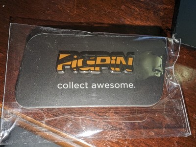Rare New 2024 Wondercon Convention Con Exclusive Orange Black FigPin Logo Pin