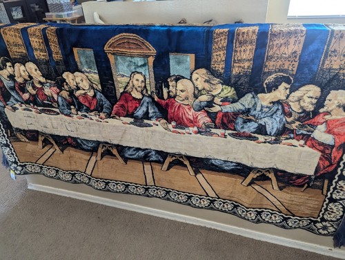 The Last Supper Roughly 72 by 48