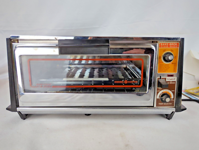Vintage GE General Electric Toast N Broil Toaster Oven A10T26
