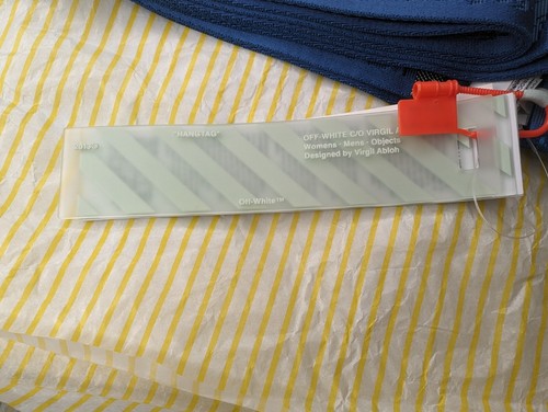 OFF-WHITE OFF-WHITE 2013 INDUSTRIAL BELT ROYAL BLUE/BLUE VIRGIL ABLOH ORIGINAL