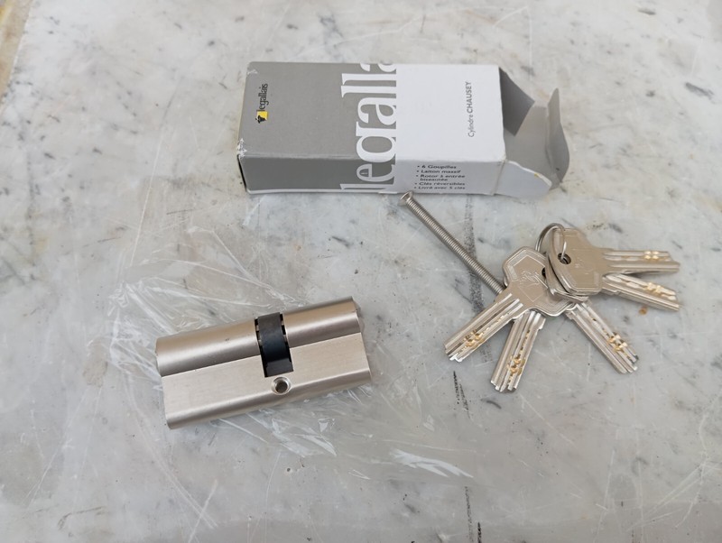 Neuf Cylindre De Serrure De Securite Legallais 30 X 40