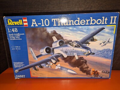 Revell A-10 Thunderbolt II - #04687  Model Kit C-2010 (Skill Level 5) 1:48 Scale