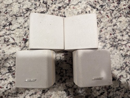 2 Bose Double Cube DoubleShot Speakers Lifestyle Acoustimass