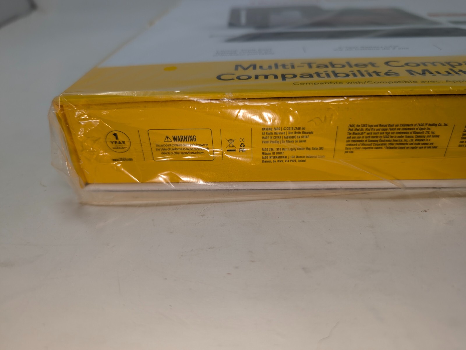 ZAGG - Nomad Book Keyboard Folio Case for Most Tablets Up To 10.5" - 9.7"  (182)