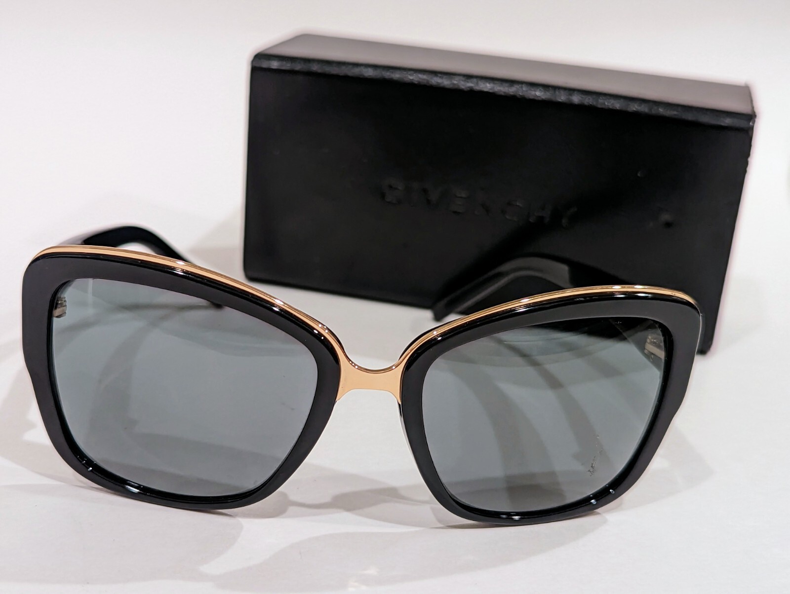 小物 GIVENCHY SUNGLASSES GIVENCHY Vintage Sunglasses Rare Wrap Square Blue Mask SGV