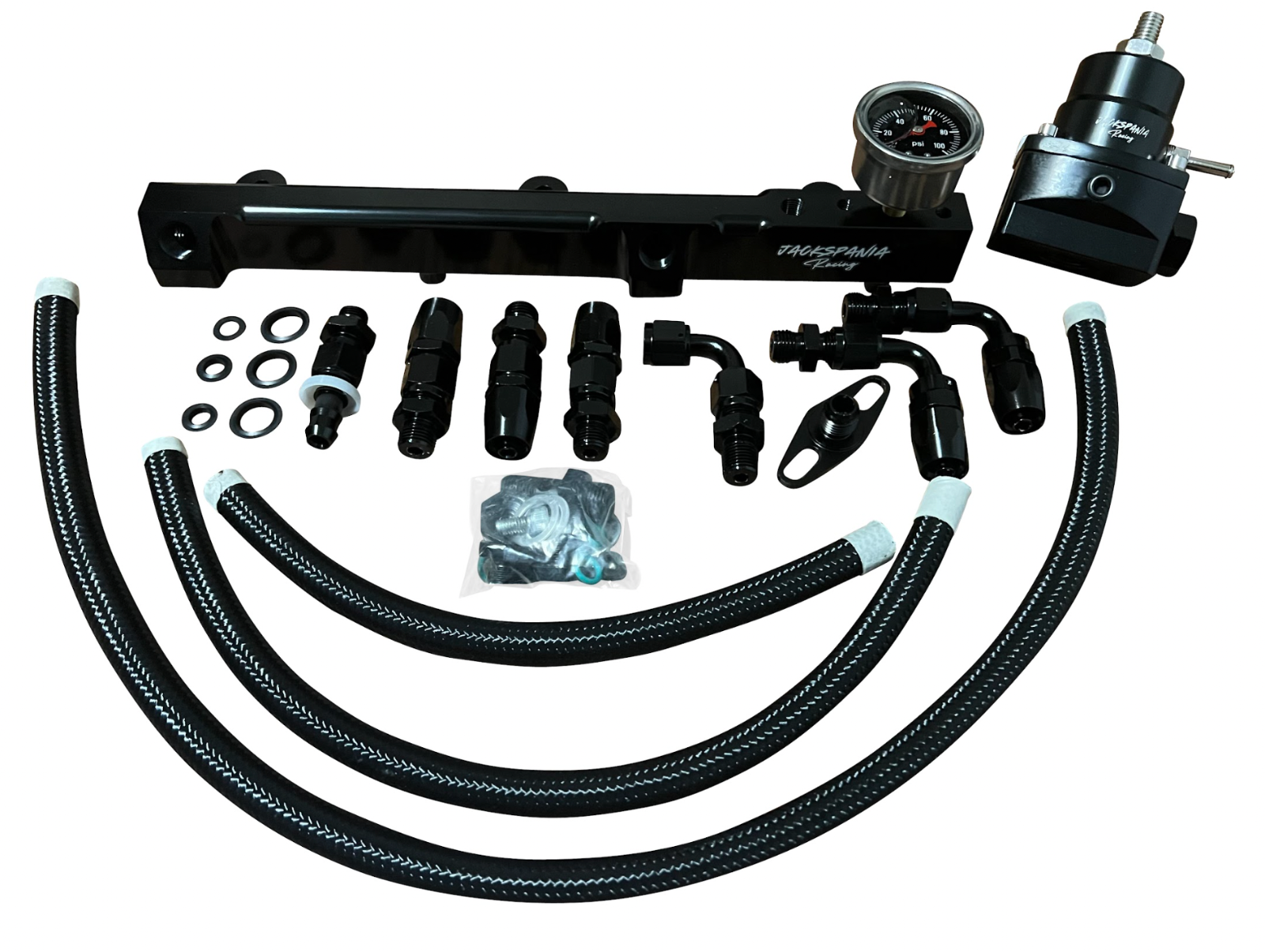 H Series Fuel Pressure Regulator Gauge Rail Line Honda Prelude H22 H23