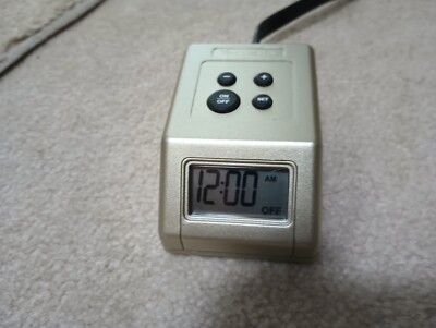 Intermatic TB121 Digital Tabletop Lamp and Appliance Timer 24 Hour Programmable