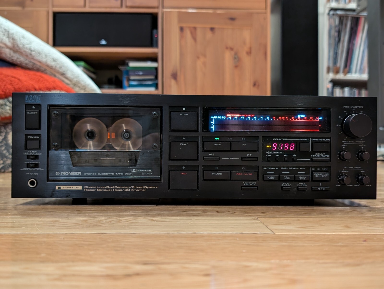 PIONEER STEREOCASSETTE TAPE DECK CT-A9