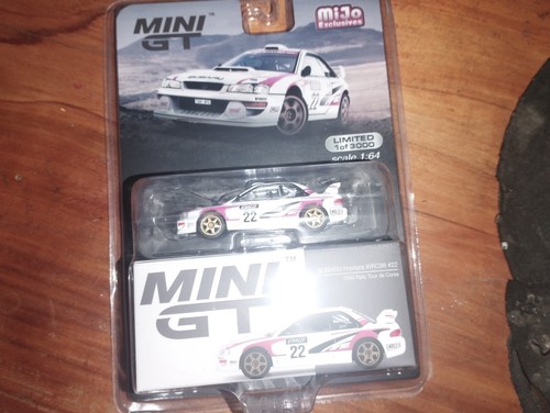 Mini GT 1:64 Subaru Impreza WRC98 1999 Rally Tour de Corse