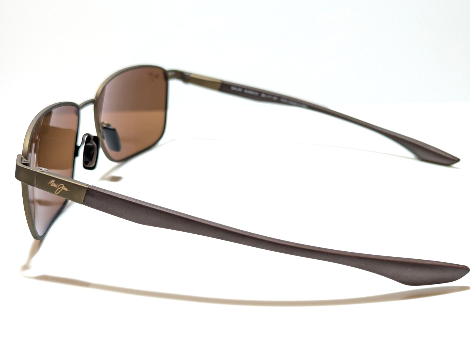Pre-owned Maui Jim Kaala Bronze Brown / Hcl Bronze Polarized Lens Sunglasses H856-01