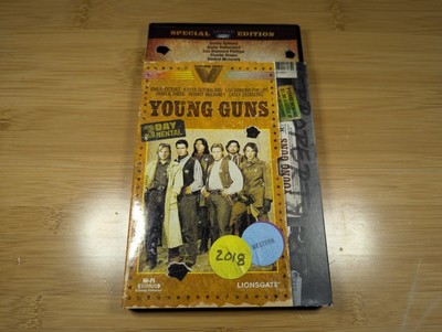 Young Guns DVD Special Edition Emilio Estevez new sealed 1988 RARE SLIPCOVER
