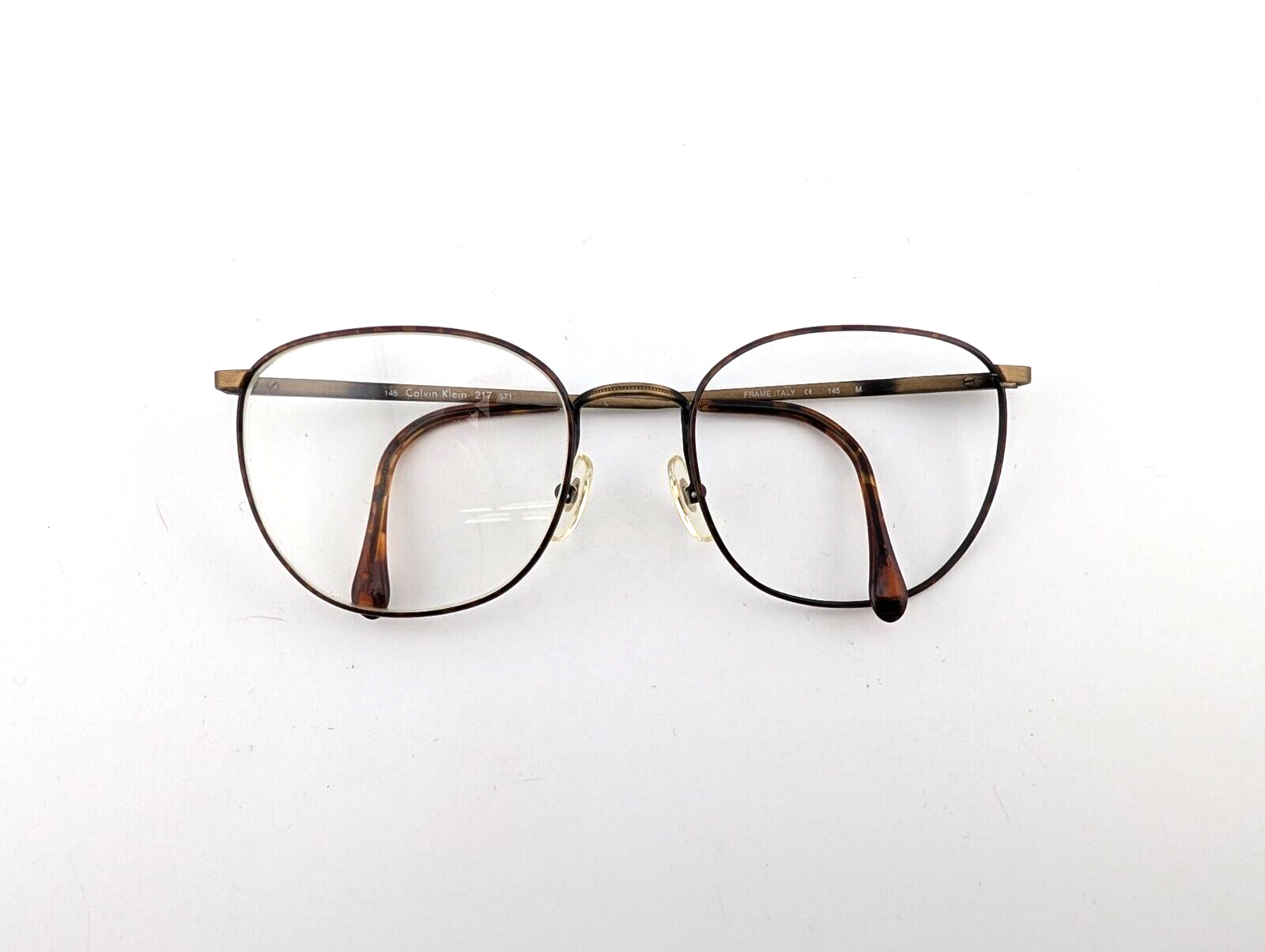 Calvin Klein Eyeglasses, Frames Only, CK 217 571 Tort, 56-20