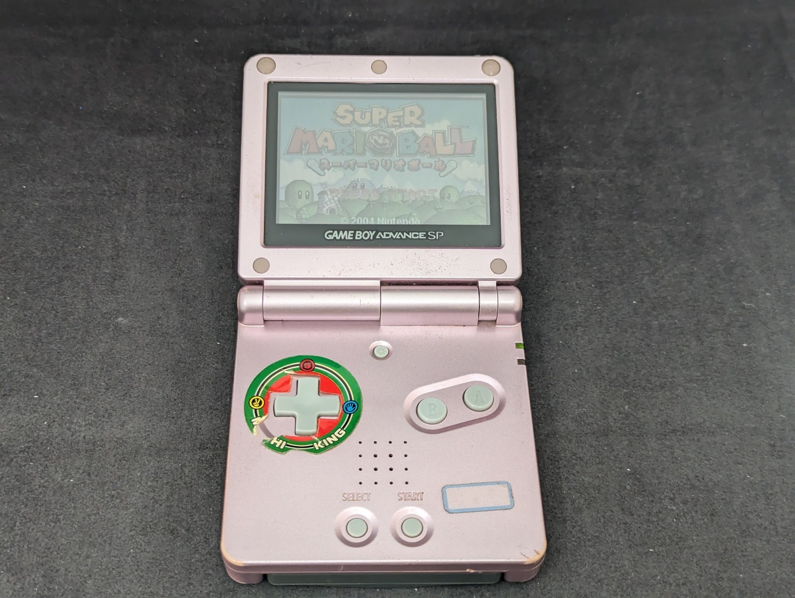 L3109 Nintendo Gameboy Advance SP console Pearl Pink Japan