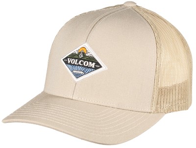 Кепка дальнобойщика Volcom с А-образной оправой - Светло-хаки - Новая