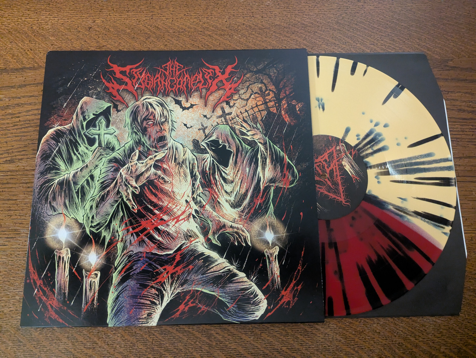 The Stygian Complex - Self Titled S/T LP Vinyl Red/Tan w