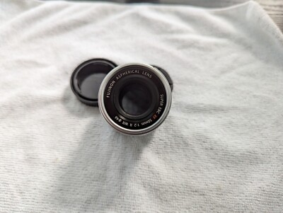 Fujifilm FUJINON XF50mmF2 R WR Camera Lens - Silver