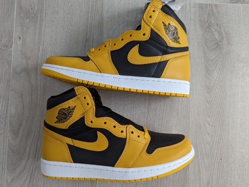 Nike Air Jordan 1 ブラック/イエロー　ポレン　27センチ DS NIKE AIR JORDAN 1 I RETRO BLACK POLLEN YELLOW OG sz 9
